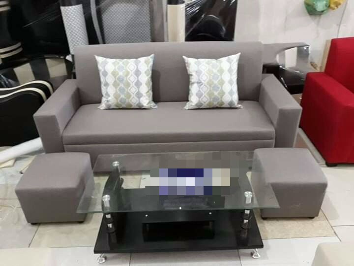 Bộ Sofa Văng Màu Ghi  Hải Phòng